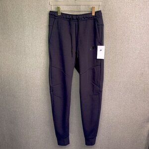 NIKE Tech Cotton Fleece Joggers – Men’s Sweatpants – MEDIUM – Navy Blue – NWT